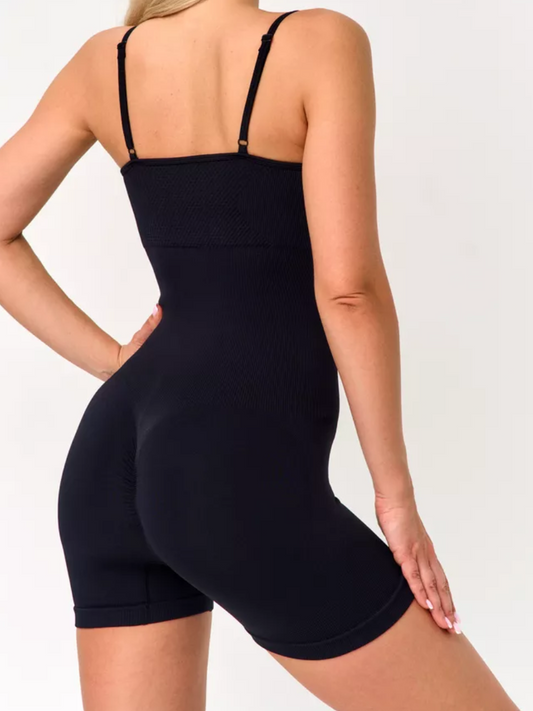 Shapewear Square Neck Tank Romper